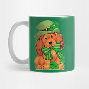 St. Patricks Day Doggy, All Stressed Up and Ready to Celebrate Mug